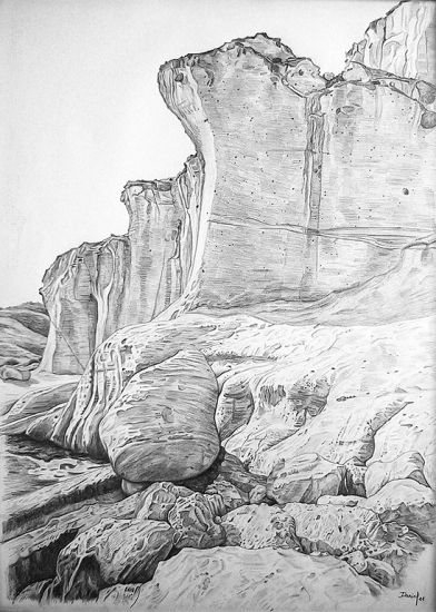 La cala de Enmedio Grafito