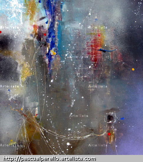 PERSONAJE IMAGINARIO Panel Mixed media Others