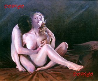 Desnudo. Óleo Lienzo Desnudos
