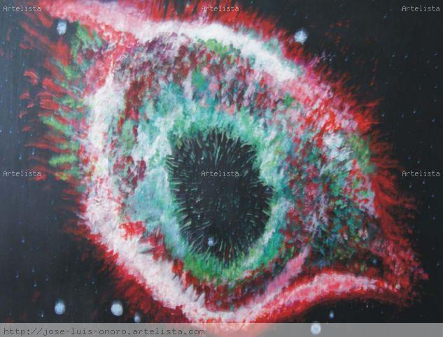 El ojo de Dios Lienzo Acrílico Otros