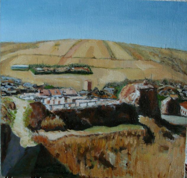 Molina-Prao de los judios Óleo Lienzo Paisaje