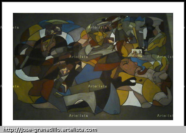 Bonjour Monsieur Courbet Lienzo Otros Media Mixta