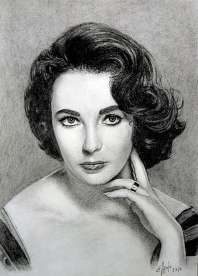 Elizabeth Taylor Grafito