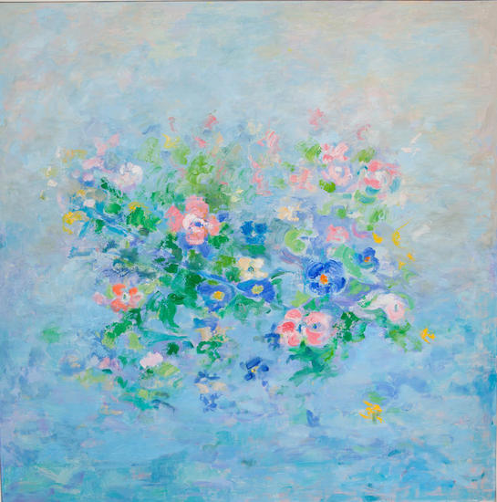 En la Primavera Lienzo Óleo Floral