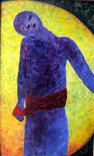 DOLOR Lienzo Óleo Figura