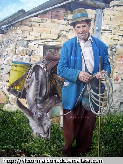 retrato ecuestre Óleo Lienzo Retrato