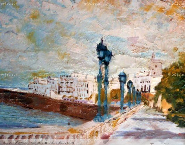 Alameda Paisaje Óleo Otros