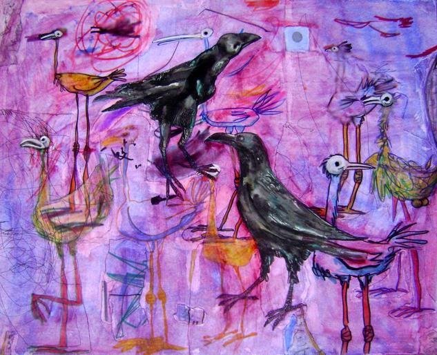 Casi todos muertos Papel Media Mixta Animales