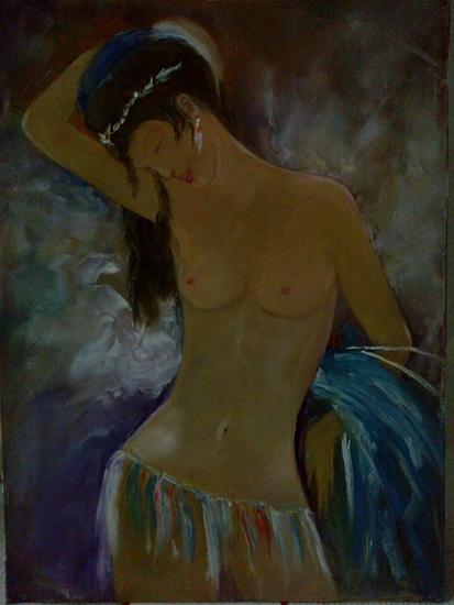 dancer Lienzo Óleo Desnudos