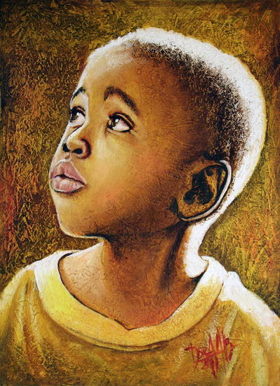Niño de África Otros Óleo Retrato