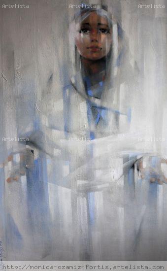 La Inmaculada Concepción Media Mixta Lienzo Figura