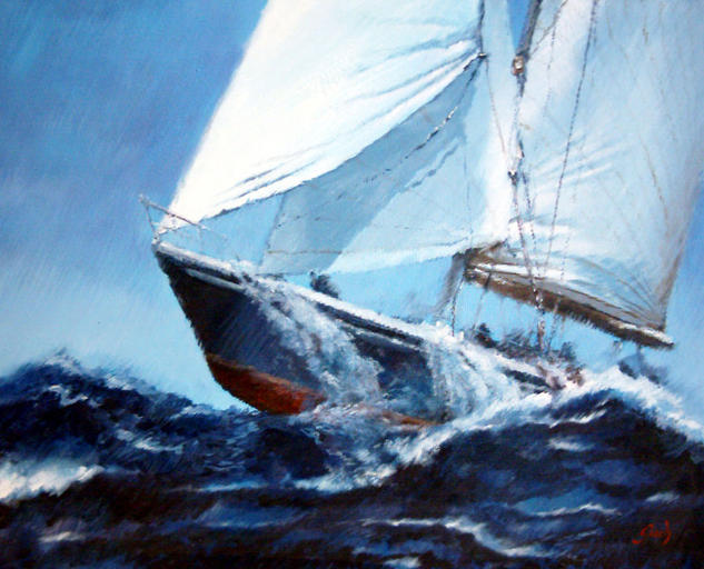 oleaje Canvas Oil Sports