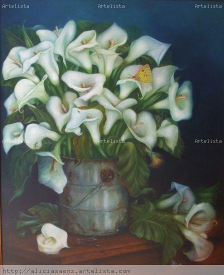 SOLILOQUY Óleo Lienzo Floral