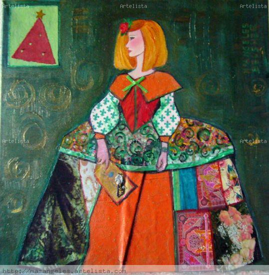 Menina 2 Lienzo Figura