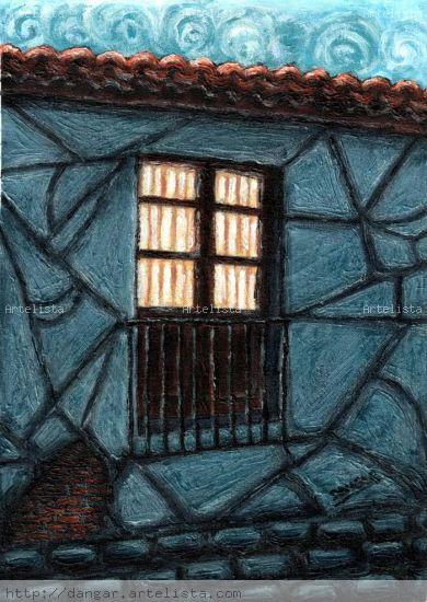 VENTANA Acrílico Lienzo Otros