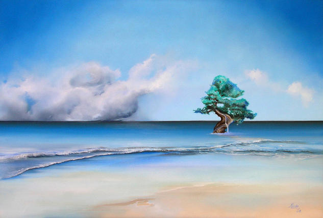 Dawaredhel Lienzo Óleo Paisaje