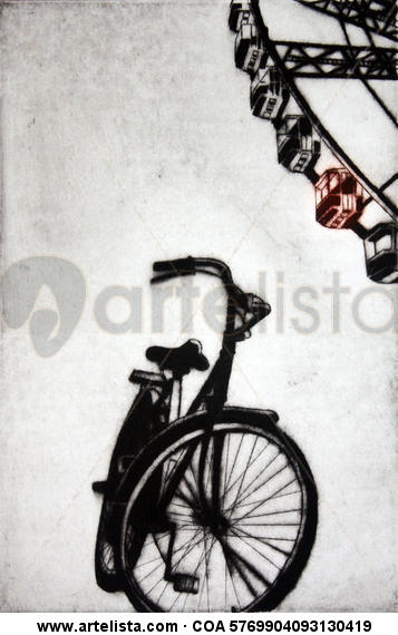 Bicycle II. Rotogravure