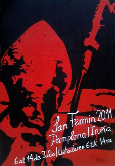 San Fermin Un firme pamplonés Acrílico Tabla Otros