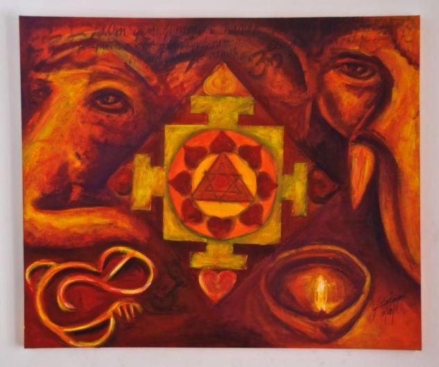 Ganesh Otros Acrílico Lienzo