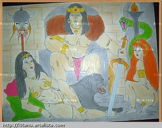conan rey Lápiz