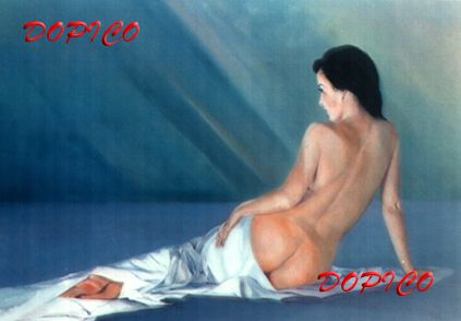 Desnudo. Óleo Lienzo Desnudos