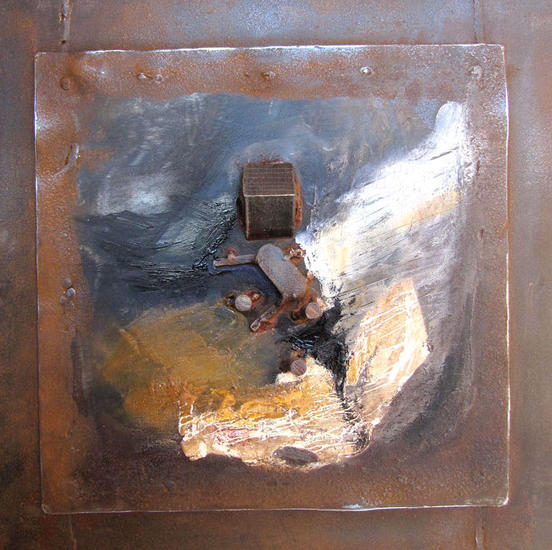 espacio B.1207 Metal Abstracta