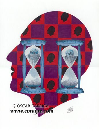 El Temps s'acaba IV Técnica Mixta