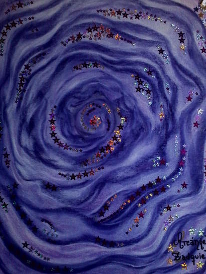 Arcángel Zadquiel Pastel Otros Tabla