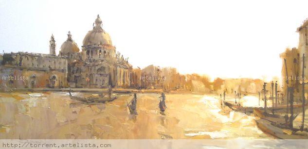 Venecia1 Óleo Lienzo Paisaje