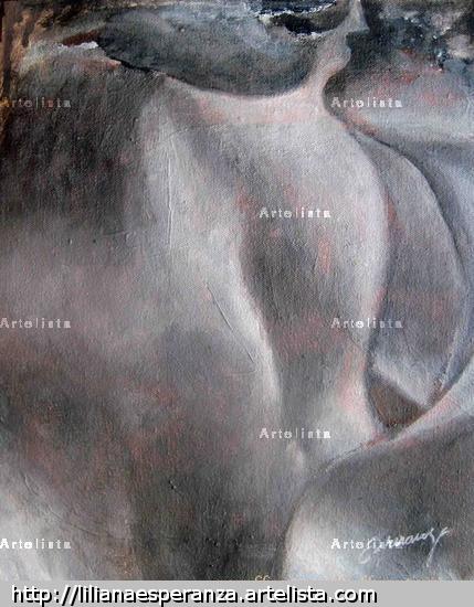 Sensualidad XI Lienzo Óleo Figura