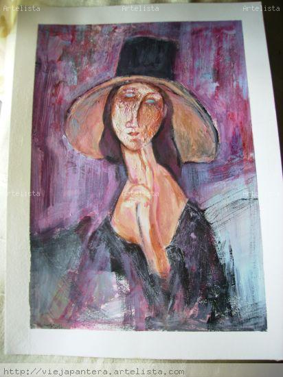 modigliani Otros Papel Retrato