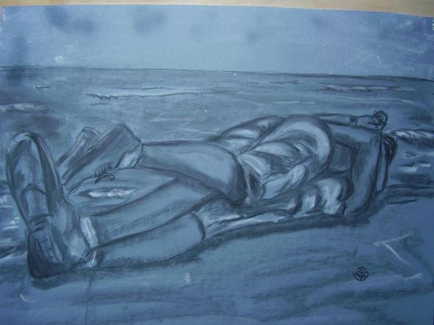 En la playa Carboncillo
