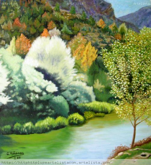 Valle del Roncal II Otros Paisaje Óleo