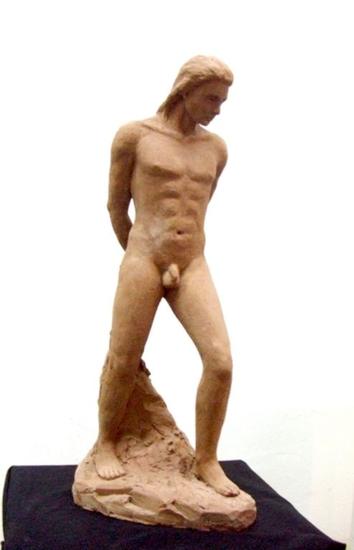 El esclavo Terracotta Figurative