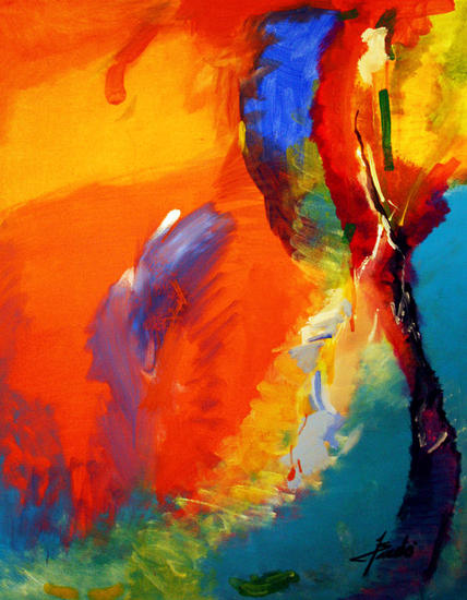 Abstracto II Tela Óleo Otros