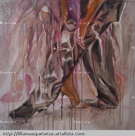 Misterio Lienzo Figura Media Mixta