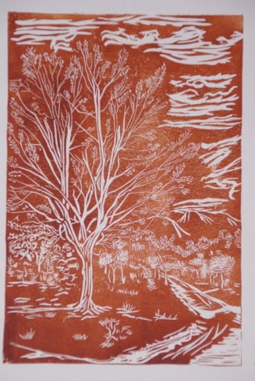 Soledad Linograbado