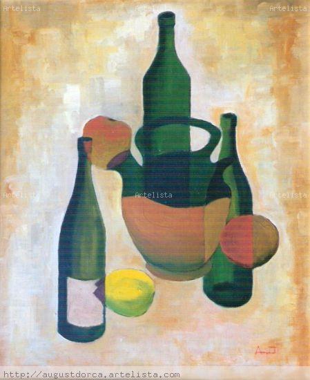 Bodego Volant Óleo Lienzo Bodegones