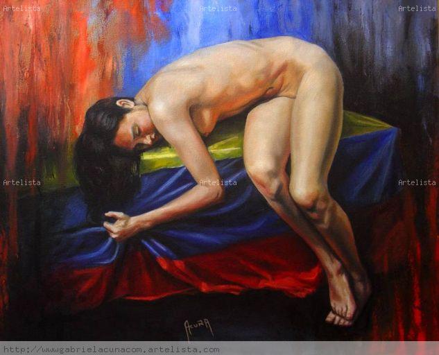 Los Hijos de la Patria Lienzo Óleo Desnudos