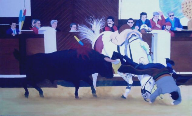 Tauromakia Paisaje Óleo Lienzo