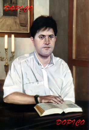 Alvaro. Lienzo Óleo Retrato