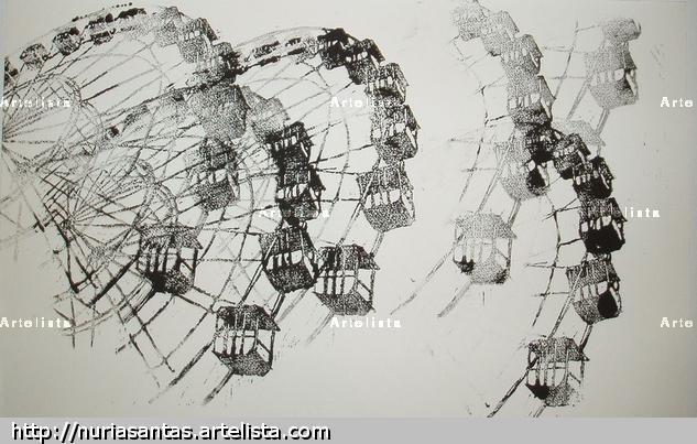 Noria Linograbado
