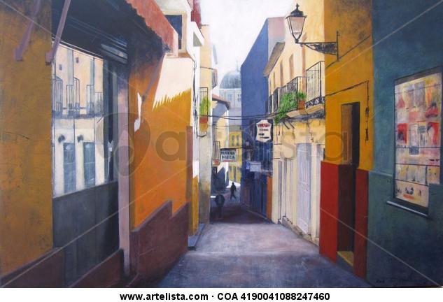Lorca Acrylic Canvas Landscaping