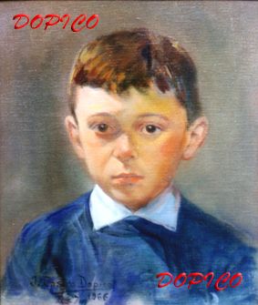 Victoriano. Óleo Lienzo Retrato