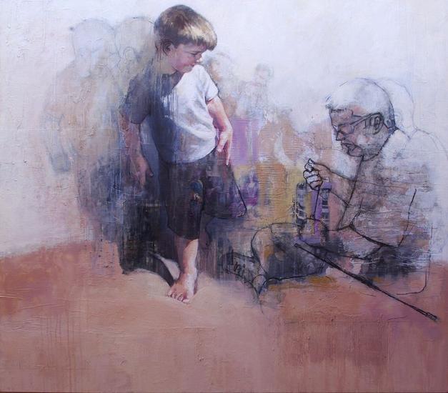 Escenas familiares II Tabla Media Mixta Otros