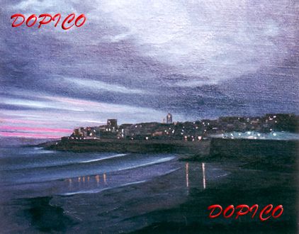 Marina. Óleo Lienzo Marina