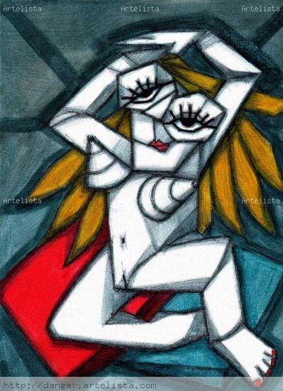 DESNUDO DE MUJER Acrílico Lienzo Otros