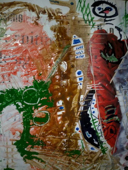 ESCAPEING FROM SURGERY !!! F3 172/2011 Acrílico Papel Otros