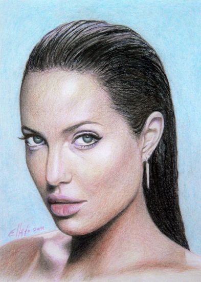 Angelina Jolie Lápiz