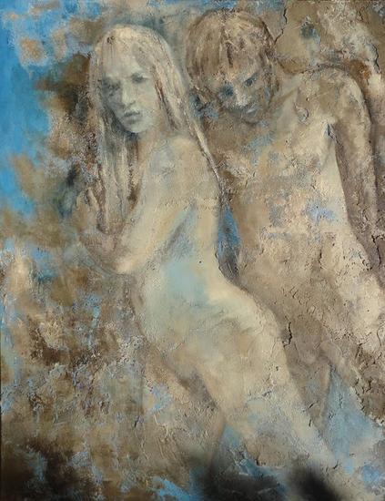 Eva Lienzo Acrílico Figura